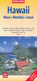 Wegenkaart - landkaart Hawaii Maui - - Molokai - Lanai  | Nelles Verlag