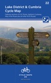 Fietskaart 22 Cycle Maps UK Lake District and Cumbria | Cordee