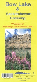 Wandelkaart 03 Bow Lake and Saskatchewan Crossing | Gem Trek Maps