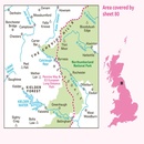 Wandelkaart - Topografische kaart 080 Landranger Cheviot Hills & Kielder Water | Ordnance Survey