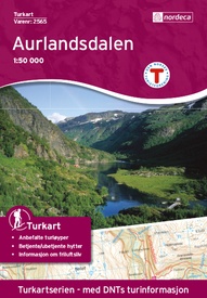 Wandelkaart 2565 Turkart Aurlandsdalen | Nordeca