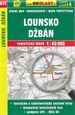 Wandelkaart 411 Lounsko, Džbán -  Laun | Shocart