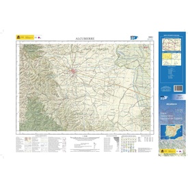 Topografische kaart 356-I Alcubierre | CNIG - Instituto Geográfico Nacional1