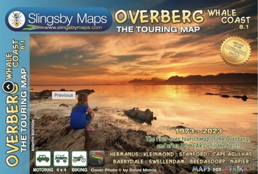 Wegenkaart - landkaart South Africa: Overberg Whale Coast | Slingsby Maps