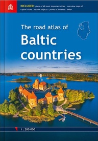 Wegenatlas The Road atlas of Baltic countries 2018 - Baltische Staten | Jana Seta