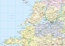 Wegenkaart - landkaart Ireland  - Ierland road map 2025 | Collins