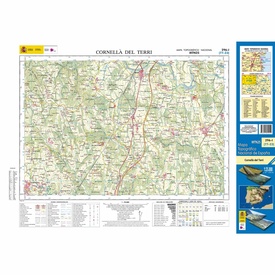 Topografische kaart 296-I Cornellà del Terri | CNIG - Instituto Geográfico Nacional1