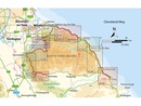 Wandelkaart Cleveland Way Map Booklet | Cicerone