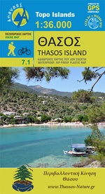 Wandelkaart 7.1 Thasos | Anavasi