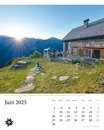 Kalender Hütten unserer Alpen 2025 | Korsch