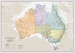 Wandkaart Classic Australië | 60 x 42 cm | Maps International