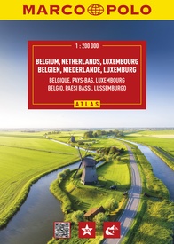 Wegenatlas België, Nederland, Luxemburg - Benelux | Marco Polo