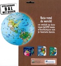 Opblaasbare wereldbol - globe Opblaasbare bal met dieren | Caly Toys