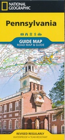 Wegenkaart - landkaart State Guide Map Pennsylvania | National Geographic