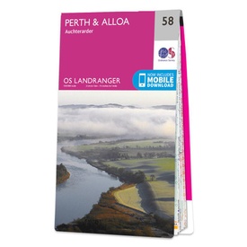 Wandelkaart - Topografische kaart 058 Landranger Perth to Alloa, Auchterarder | Ordnance Survey