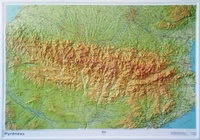 Pyreneeën  met voelbaar 3D reliëf | 113 x 80 cm (9782758534662)