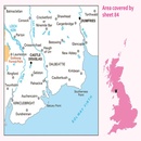 Wandelkaart - Topografische kaart 084 Landranger Dumfries & Castle Douglas | Ordnance Survey