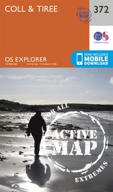 Wandelkaart - Topografische kaart 372 OS Explorer Map | Active Coll / Tiree | Ordnance Survey