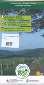 Wandelkaart 171 De verborgen landschappen van de westelijke Eisleck | NGI - Nationaal Geografisch Instituut