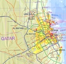 Wegenkaart - landkaart Bahrain & Qatar | ITMB