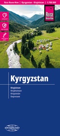 Wegenkaart - landkaart Kyrgyzstan - Kirgizië | Reise Know-How Verlag