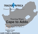 Wegenkaart - landkaart SC1&SC2 Cape Town to Montagu | Tracks4Africa