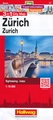 Stadsplattegrond 3 in 1 city map Zürich - Zurich | Hallwag