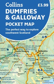 Wegenkaart - landkaart Pocket Map Dumfries & Galloway | Collins