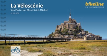 Fietsgids Bikeline La Véloscénie Von Paris zum Mont-Saint-Michel | Esterbauer