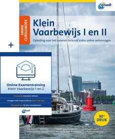 Watersport handboek ANWB ANWB Cursusboek Klein Vaarbewijs I en II + Online Examentraining | Hollandia