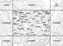 Fietskaart - Topografische kaart - Wegenkaart - landkaart 33 Toggenburg | Swisstopo