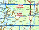 Wandelkaart - Topografische kaart 10111 Norge Serien Tosbotn | Nordeca