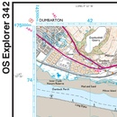 Wandelkaart - Topografische kaart 342 OS Explorer Map Glasgow | Ordnance Survey