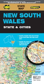 Wegenkaart - landkaart 219 New South Wales State & Cities | UBD Gregory's