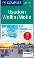 Wandelkaart 738 Usedom - Wollin/Wolin | Kompass