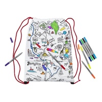 Rugzak Wereld - World Map Backpack