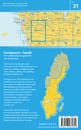 Wandelkaart - Topografische kaart 21 Sverigeserien Kinna | Norstedts