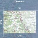 Topografische kaart - Wandelkaart CT04 CT LUX Clervaux | Topografische dienst Luxemburg