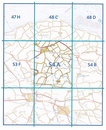 Topografische kaart - Wandelkaart 54A Oostburg | Kadaster