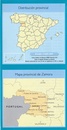 Wegenkaart - landkaart Mapa Provincial Zamora | CNIG - Instituto Geográfico Nacional