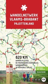 Wandelknooppuntenkaart Wandelnetwerk BE Pajottenland -  Groene Gordel | Toerisme Vlaams-Brabant