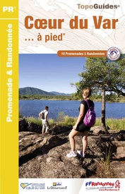 Wandelgids P835 Cœur du Var à pied | FFRP