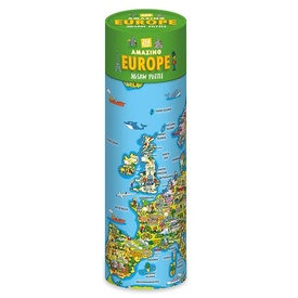 Kinderpuzzel Amazing Europe Legpuzzel | 250 stukjes | Robert Frederick