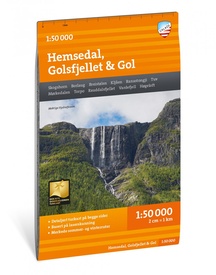 Wandelkaart Turkart Hemsedal - Golsfjellet - Gol | Noorwegen | Calazo