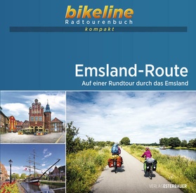 Fietsgids Bikeline Radtourenbuch kompakt Emsland - Route | Esterbauer