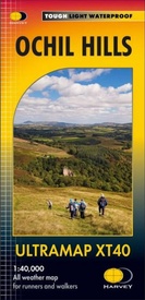 Wandelkaart Ochil Hills | Harvey Maps