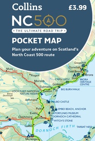 Wegenkaart - landkaart Pocket Map NC500 | Collins