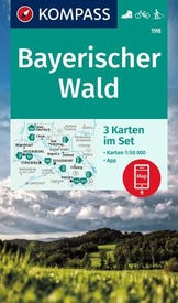 Wandelkaart 198 Bayerischer Wald | Kompass