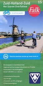 Fietskaart 15 Zuid-Holland-Zuid met Goeree-Overflakkee | Falk