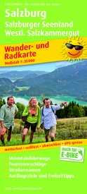 Fietskaart - Wandelkaart 1520 Salzburg / Salzburger Seenland / Salzkammergut West | Public Press